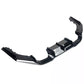 BMW M2 F87 Rear Diffuser Lip Splitter Spoiler 2015-2024 Gloss Black