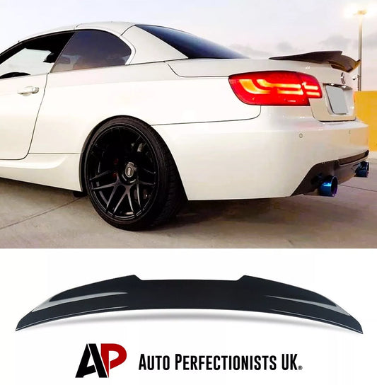 BMW 3 Series Convertible M3 E93 Car Rear Spoiler 2004-2012 Gloss Black