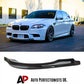 BMW M5 F10 Front Splitter 2010-2017 RKP Style Gloss Black