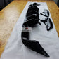 VW Golf R MK7 Rear Diffuser Lip Spoiler Splitter 2013-2016 Gloss Black