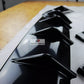 VW Golf R MK7 Rear Diffuser Lip Spoiler Splitter 2013-2016 Gloss Black
