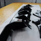 VW Golf R MK7 Rear Diffuser Lip Spoiler Splitter 2013-2016 Gloss Black