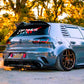 VW Golf MK6 GTD GTI Car Rear Roof Spoiler 2008-13 AK Style Gloss Black