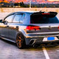 VW Golf MK6 GTD GTI Car Rear Roof Spoiler 2008-13 AK Style Gloss Black