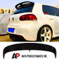 VW Golf MK6 TSI TDI GTI Car Rear Roof Spoiler 2008-2013 Gloss Black