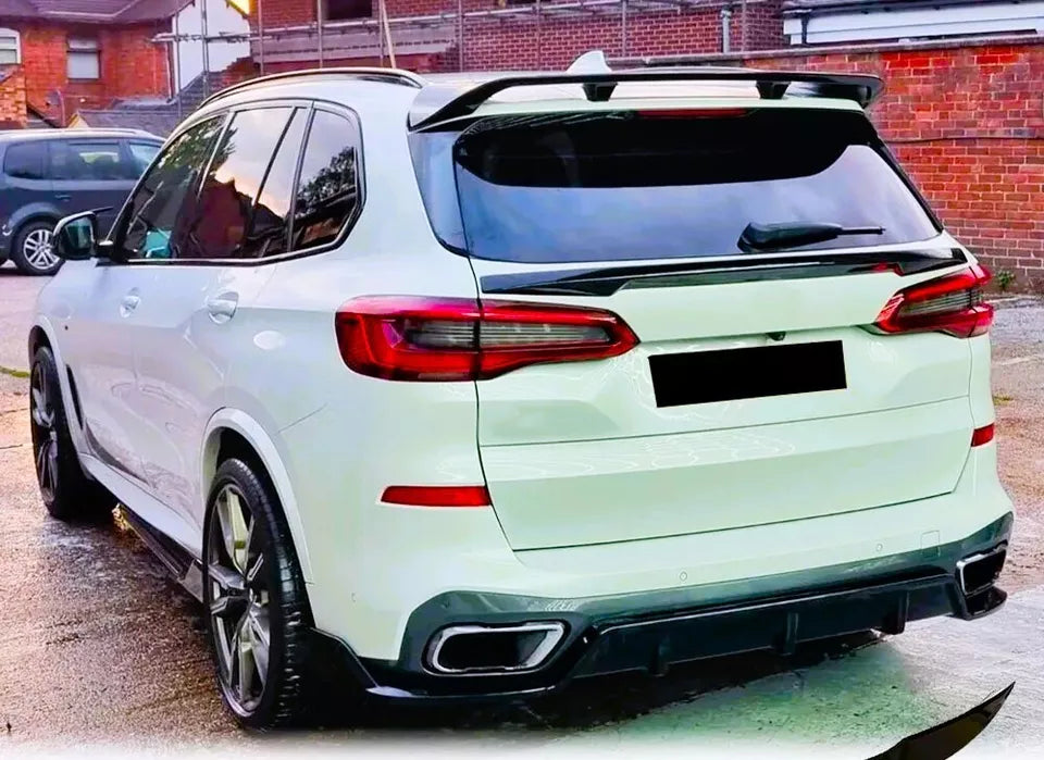 BMW X5 Car Rear Roof Spoiler G05 X5M F95 M50 2018-2024 Gloss Black