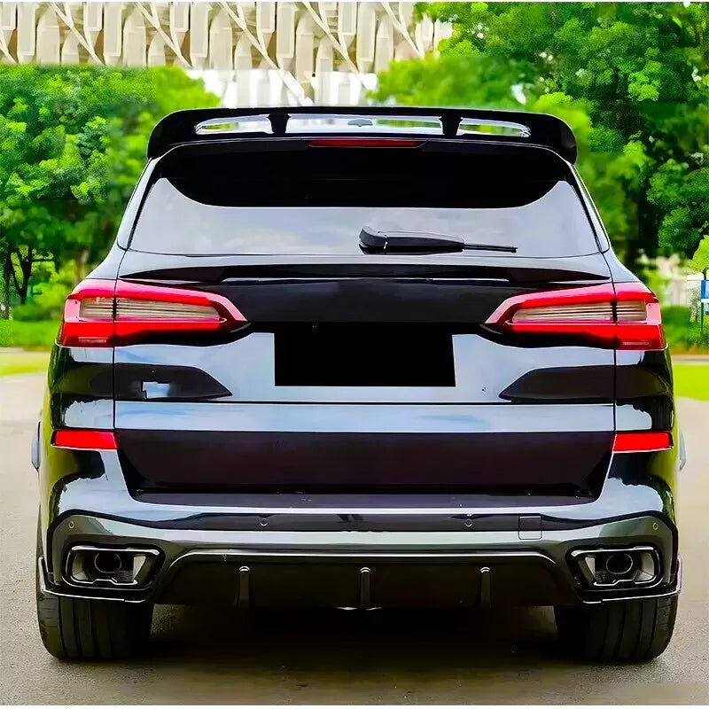 BMW X5 Car Rear Roof Spoiler G05 X5M F95 M50 2018-2024 Gloss Black