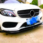 Mercedes C Class C43 W205 C205 Front Splitter 2014-2018 Carbon Fibre