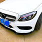 Mercedes C Class C43 W205 C205 Front Splitter 2014-2018 Carbon Fibre