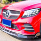 Mercedes C Class C43 W205 C205 Front Splitter 2019-2021 Carbon Fibre