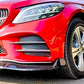 Mercedes C Class C43 W205 C205 Front Splitter 2019-2021 Carbon Fibre