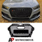 Audi A3 S3 8V Front Main Honeycomb Mesh Grill 2013-2016 Gloss Black