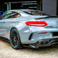 Mercedes C Class Coupe W205 C205 Car Rear Spoiler 2014-21 Gloss Black