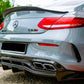 Mercedes C Class Coupe W205 C205 Car Rear Spoiler 2014-21 Gloss Black