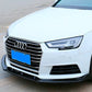 Audi A4 S4 S Line B9 Front Splitter 2017-2019 Gloss Black