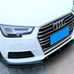Audi A4 S4 S Line B9 Front Splitter 2017-2019 Gloss Black
