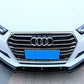 Audi A4 S4 S Line B9 Front Splitter 2017-2019 Gloss Black