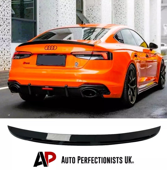 Audi A5 S5 RS5 B9 Sportback Car Rear Spoiler 2017-2024 Gloss Black