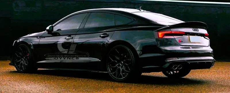 Audi A5 S5 RS5 B9 Sportback Car Rear Spoiler 2017-2024 Gloss Black