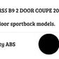 Audi A5 S5 RS5 B9 2 Door Coupe Car Rear Spoiler 2017-2024 Gloss Black
