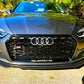 Audi A5 S5 B9 Front Main Honeycomb Mesh Grill 2017-2024 Gloss Black
