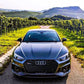 Audi A5 S5 B9 Front Main Honeycomb Mesh Grill 2017-2024 Gloss Black