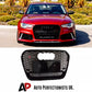 Audi A6 S6 C7 Front Main Honeycomb Mesh Grill 2013-2015 Gloss Black