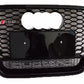 Audi A6 S6 C7 Front Main Honeycomb Mesh Grill 2013-2015 Gloss Black