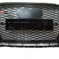 Audi Q5 SQ5 Front Main Honeycomb Mesh Grill 2013-2016 Gloss Black