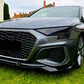 Audi A3 S3 S Line 8Y Front Splitter 2020-2024 Gloss Black