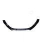 Audi A3 S3 S Line 8Y Front Splitter 2020-2024 Gloss Black