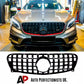 Mercedes GLA X156 Panamericana GT GTR Grille 2017-2019 Gloss Black