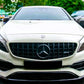 Mercedes A W176 Front Panamericana GT GTR Grill 2016-2018 Gloss Black