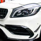 Mercedes A W176 Front Panamericana GT GTR Grill 2016-2018 Gloss Black