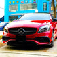 Mercedes A Class W176 Front Diamond Grill 2016-2018 Gloss Black
