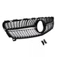 Mercedes A Class W176 Front Diamond Grill 2016-2018 Gloss Black