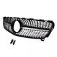 Mercedes A Class W176 Front Diamond Grill 2016-2018 Gloss Black