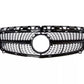 Mercedes A Class W176 Front Diamond Grill 2013-2015 Gloss Black