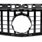Mercedes A W176 Front Panamericana GT GTR Grill 2013-2015 Gloss Black