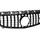 Mercedes A W176 Front Panamericana GT GTR Grill 2013-2015 Gloss Black