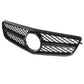 Mercedes C Class W204 C204 S204 Front Grill 2007-2014 ABS Gloss Black