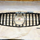 Mercedes C W205 Front Panamericana GT GTR Grill 2014-2018 Gloss Black