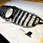 Mercedes C W205 Front Panamericana GT GTR Grill 2014-2018 Gloss Black