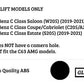 Mercedes C Class W205 Panamericana GT GTR Grill 2019-2021 Gloss Black