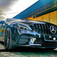 Mercedes C Class W205 Panamericana GT GTR Grill 2019-2021 Gloss Black