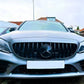 Mercedes C Class W205 Panamericana GT GTR Grill 2019-2021 Gloss Black