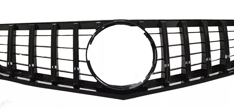 Mercedes E Class W207 Panamericana GT Grill 2009-2013 Gloss Black