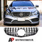 Mercedes E Class W207 Panamericana GT Grill 2014-2016 Gloss Black