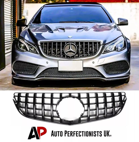 Mercedes E Class W207 Panamericana GT Grill 2014-2016 Gloss Black