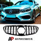 Mercedes E Class W212 Panamericana GT GTR Grill 2013-2016 Gloss Black